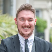 Portrait of Gateway Employee outside London office